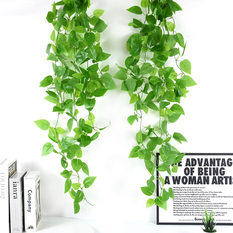 110cm Vivid Artificial Plant Green Dill Leaves Rattan Ivy Vine Home Wall Garland Fake Flowers Home Garden Decor Party Decoration
110cm Vivid Artificial Plant Green Dill Leaves Rattan Ivy Vine Home Wall Garland Fake Flowers Home Garden Decor Party Decoration