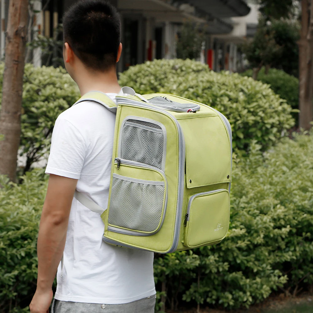 Oxford Cloth Pet Carriers Bags Breathable Kitten Packaging Rucksack Foldable Pets Carrying Knapsacks Large Capacity Cat Bag
Oxford Cloth Pet Carriers Bags Breathable Kitten Packaging Rucksack Foldable Pets Carrying Knapsacks Large Capacity Cat Bag