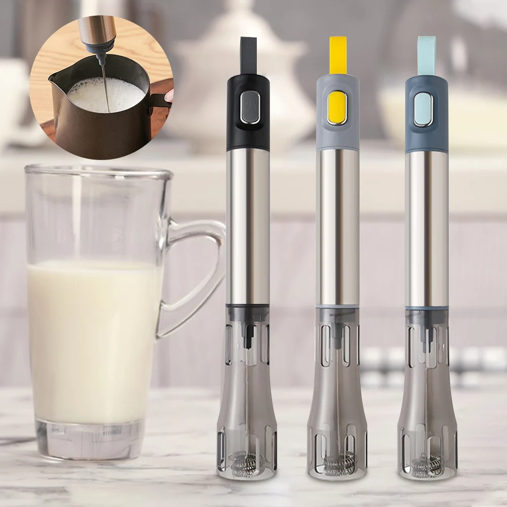 Electric Handheld Milk Frother Foam Maker Battery Powered Drink Coffee Whisk Mixer For Latte Coffee Matcha Kitchen Accessories
Electric Handheld Milk Frother Foam Maker Battery Powered Drink Coffee Whisk Mixer For Latte Coffee Matcha Kitchen Accessories