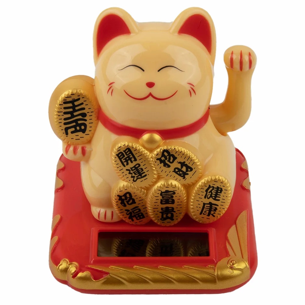 Chinese Lucky Wealth Waving Cat Solar New Year Decoration Welcome Waving Cat Sculpture Statue Decor Lucky House Car Ornament
Chinese Lucky Wealth Waving Cat Solar New Year Decoration Welcome Waving Cat Sculpture Statue Decor Lucky House Car Ornament
