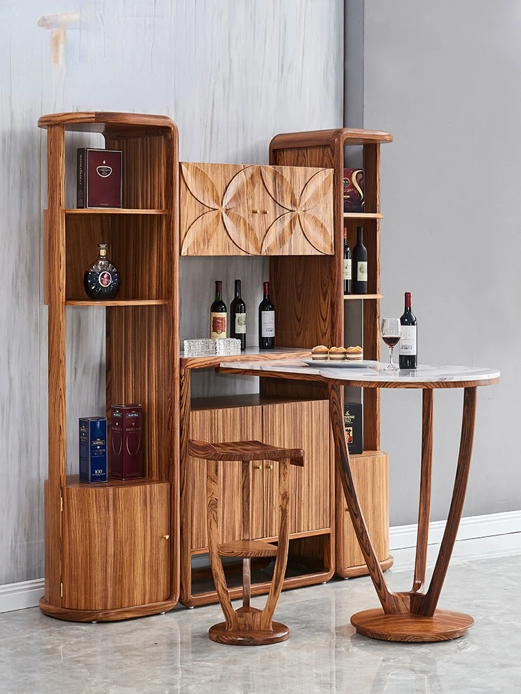 Ebony modern simple bar table wine cabinet integrated with Nordic new Chinese living room storage partition porch cabinet
Ebony modern simple bar table wine cabinet integrated with Nordic new Chinese living room storage partition porch cabinet
