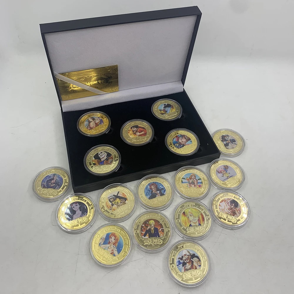 Free shipping Japanese Anime One Piece coin Monkey Luffy Grandline gold plated coin for kid's gift Coins with Nice Box souvenir
Free shipping Japanese Anime One Piece coin Monkey Luffy Grandline gold plated coin for kid's gift Coins with Nice Box souvenir