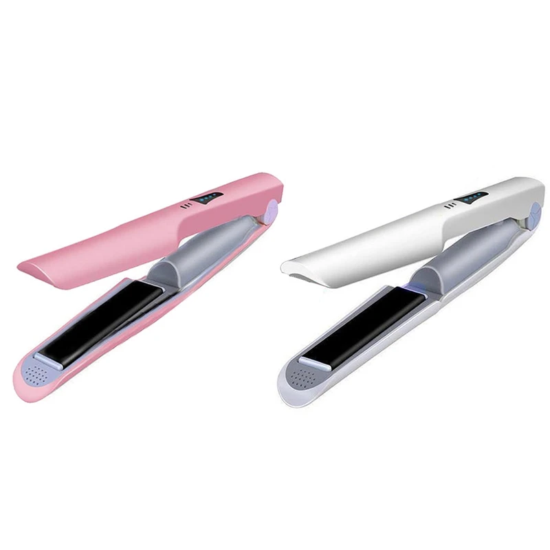 Usb Charging Curler Hair Straightener Tool Mini Wireless Cordless Flat Iron Curling Iron
Usb Charging Curler Hair Straightener Tool Mini Wireless Cordless Flat Iron Curling Iron