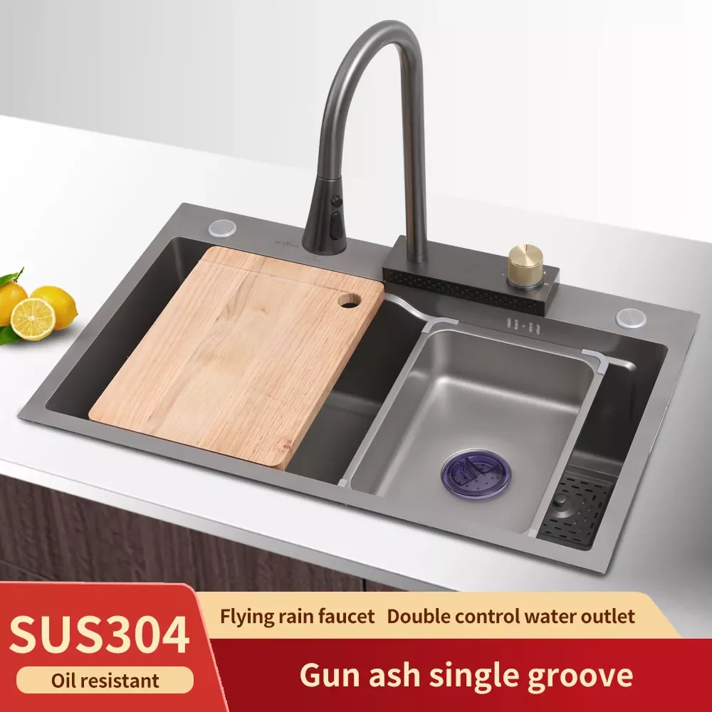 Кухонная раковина SUOYINGKitchen из нержавеющей стали, большая раковина с одним слотом, красная наношкала, раковина 304 для овощей, толстая ручная р...
Кухонная раковина SUOYINGKitchen из нержавеющей стали, большая раковина с одним слотом, красная наношкала, раковина 304 для овощей, толстая ручная р...