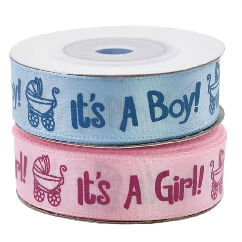 1 Roll 10Yards It is a Boy Girl Printed Ribbon Baby Shower Christening Satin Ribbon Gift Packing DIY Crafts Christmas Ribbons
1 Roll 10Yards It is a Boy Girl Printed Ribbon Baby Shower Christening Satin Ribbon Gift Packing DIY Crafts Christmas Ribbons