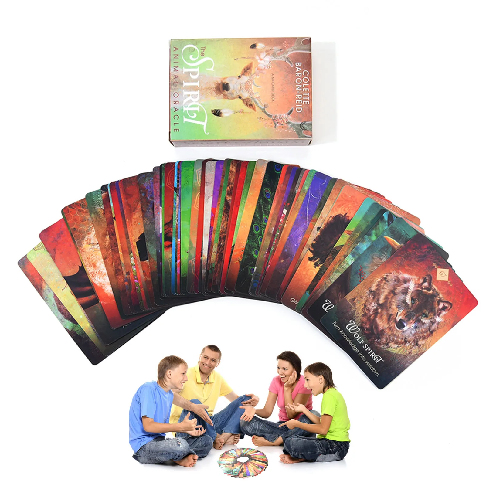 The Spirit Animal Oracle Tarot Deck In A Tin Box Beginners Tarot Game Card Light 68 Card Deck Mystical Affectional Divination
The Spirit Animal Oracle Tarot Deck In A Tin Box Beginners Tarot Game Card Light 68 Card Deck Mystical Affectional Divination