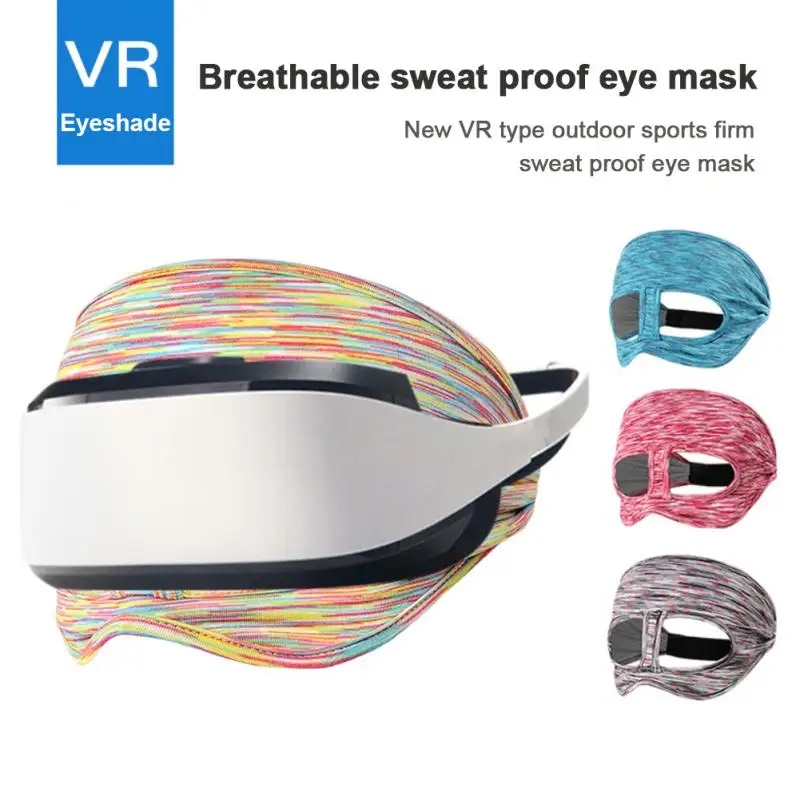 

VR Accessories Eye Mask Cover Breathable Sweat Band Adjustable Sizes Padding with Virtual Reality Headsets sweat absorption