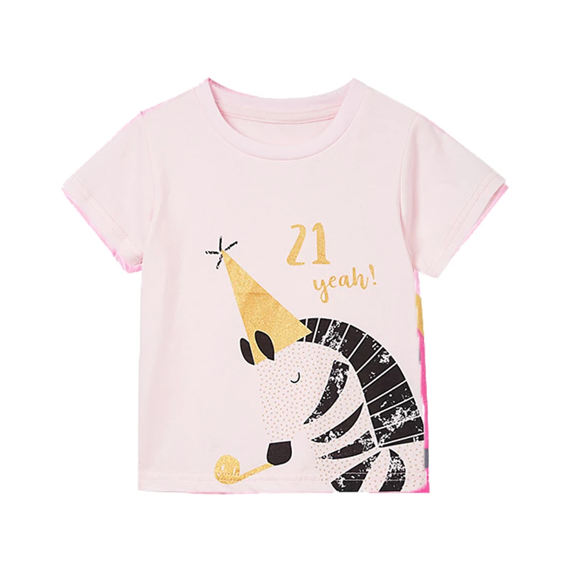 Girls T-Shirt Cotton Unicorn Summer Children for Children's Kids Tee Kid's Shirts Baby Toddler Cartoon Tops Clothing Short 2-8Y
Girls T-Shirt Cotton Unicorn Summer Children for Children's Kids Tee Kid's Shirts Baby Toddler Cartoon Tops Clothing Short 2-8Y