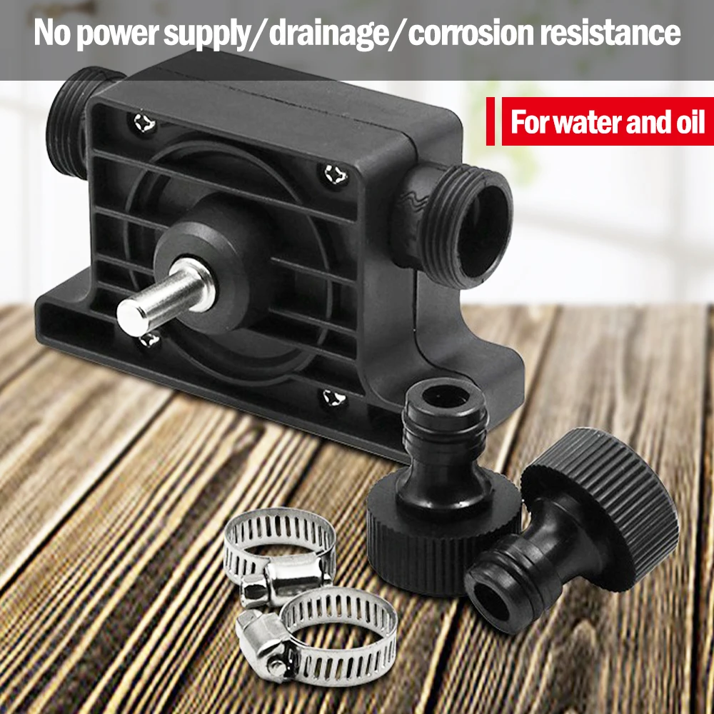 Electric Drill Pump Self Priming Transfer Pumps Oil Fluid Water Pump Portable Round Shank Heavy Duty Self-Priming Hand
Electric Drill Pump Self Priming Transfer Pumps Oil Fluid Water Pump Portable Round Shank Heavy Duty Self-Priming Hand
