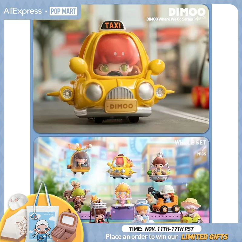 POP MART DIMOO Where We Go Series Mystery Box Figure Birthday Gift Kid Toy Blind Box 
POP MART DIMOO Where We Go Series Mystery Box Figure Birthday Gift Kid Toy Blind Box