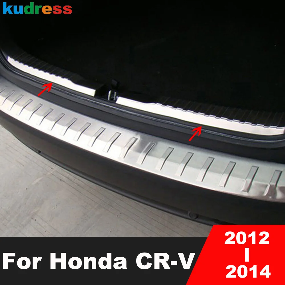 Inner Rear Trunk Bumper Cover Trim For Honda CRV CR-V 2012 2013 2014 Stainless Tail Gate Door Sill Plate Car Accessories 2pcs
Inner Rear Trunk Bumper Cover Trim For Honda CRV CR-V 2012 2013 2014 Stainless Tail Gate Door Sill Plate Car Accessories 2pcs