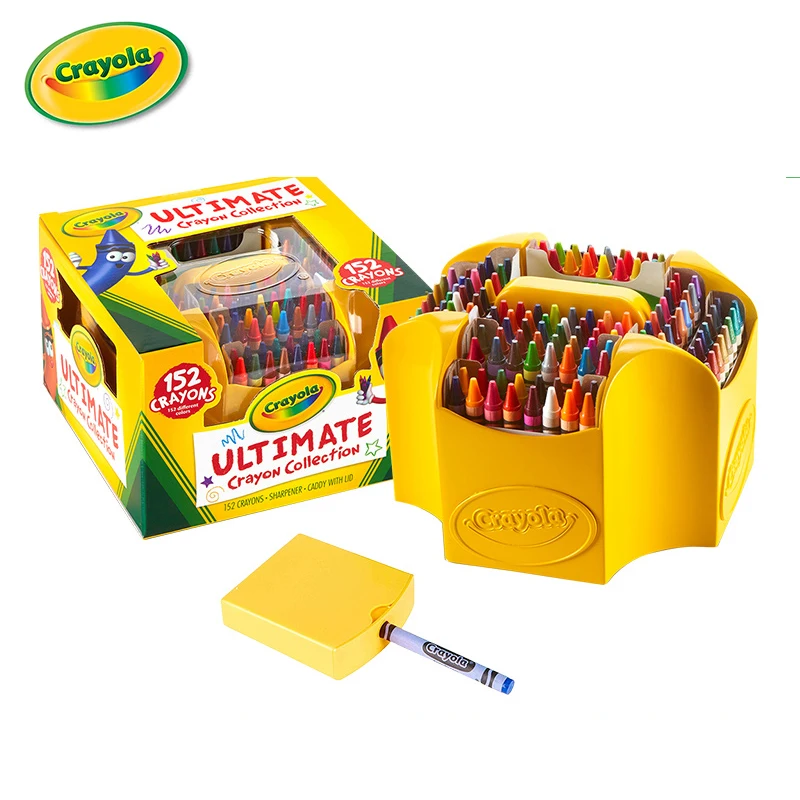 Crayola 152-color crayon set children's kindergarten safe non-toxic graffiti color painting brush
Crayola 152-color crayon set children's kindergarten safe non-toxic graffiti color painting brush