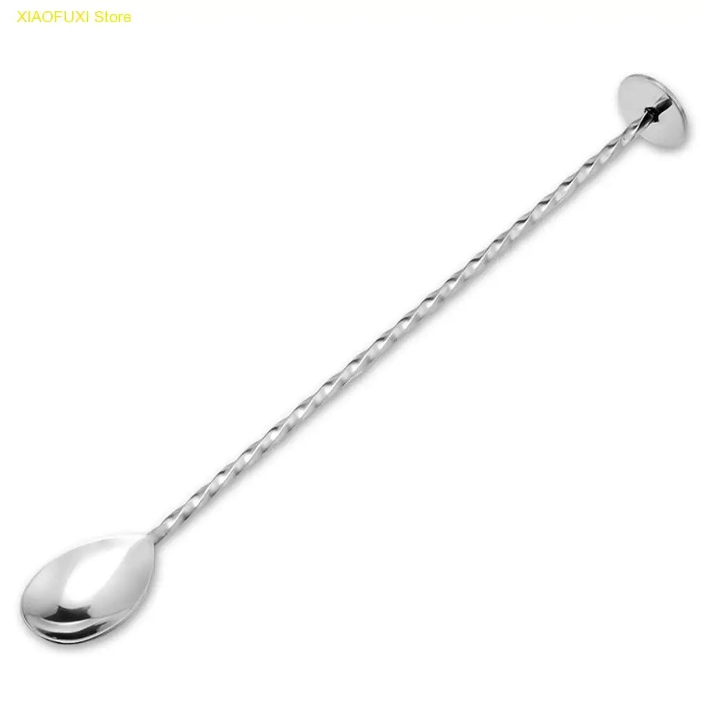 High Quality Stainless Steel Cocktail Bar Spiral Pattern Drink Shaker Muddler Stirrer Twisted Mixing Spoon Kitchen tableware
High Quality Stainless Steel Cocktail Bar Spiral Pattern Drink Shaker Muddler Stirrer Twisted Mixing Spoon Kitchen tableware