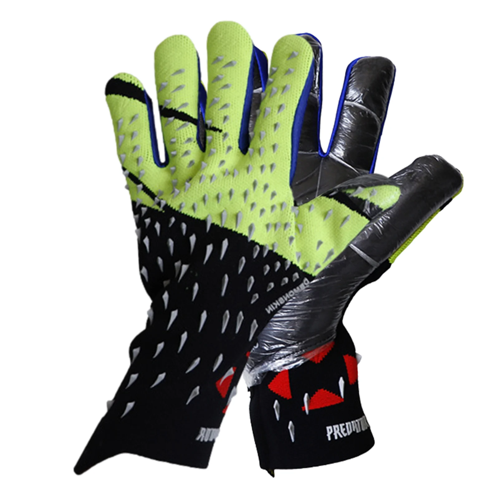 21 22 New Goalkeeper Gloves Adult Non-Slip Latex Professional Goalkeeper Gloves Finger Protection Adults Goalie Gloves
21 22 New Goalkeeper Gloves Adult Non-Slip Latex Professional Goalkeeper Gloves Finger Protection Adults Goalie Gloves