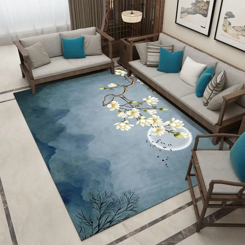 Chinese Ink Painting Carpet Geometric Lines Printed Tapis Soft Carpets For Living Room Anti-slip Rug Floor Mat Home Decor
Chinese Ink Painting Carpet Geometric Lines Printed Tapis Soft Carpets For Living Room Anti-slip Rug Floor Mat Home Decor