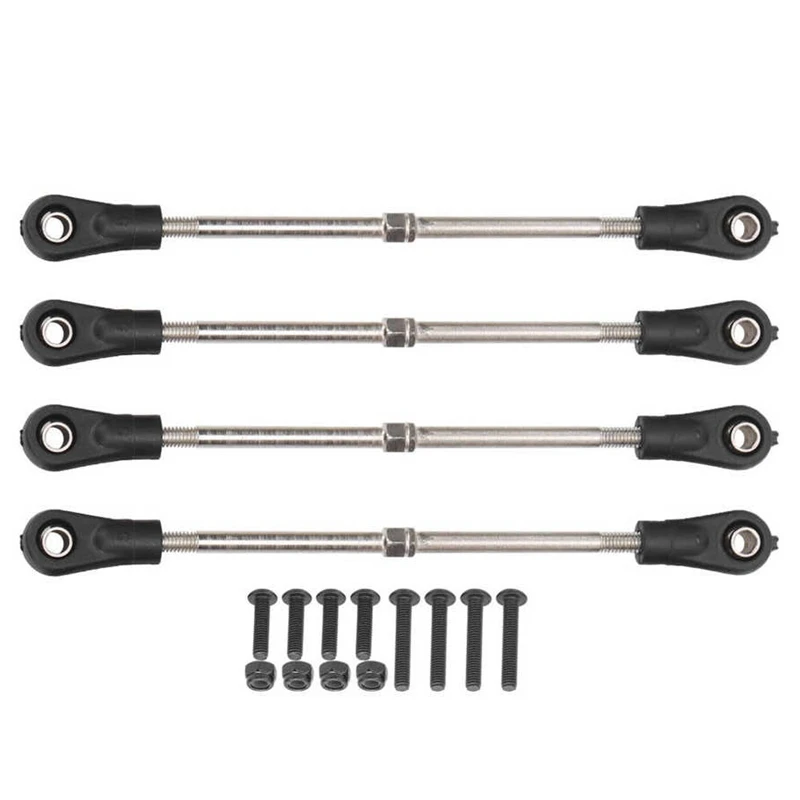 4Pcs Pull Rod Link Tie Rod for 1/10 Monster Truck Truggy RC Car (Himoto LRP Tamiya VRX Losi Redcat HSP HPI Arrma)
4Pcs Pull Rod Link Tie Rod for 1/10 Monster Truck Truggy RC Car (Himoto LRP Tamiya VRX Losi Redcat HSP HPI Arrma)