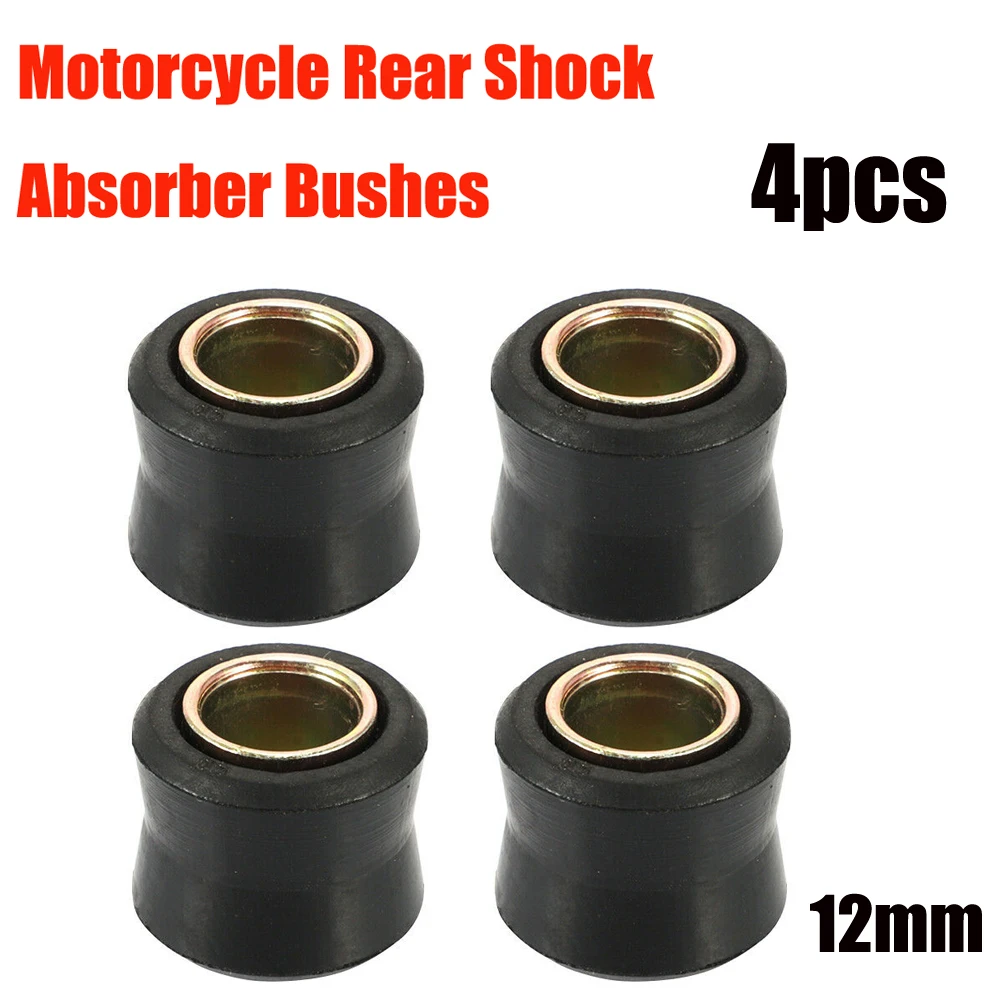 4/2pcs 12MM Motorcycle Rear Shock Absorber Rubber Bush Suspension Universal Black Brand New Shock Absorber Bushes
4/2pcs 12MM Motorcycle Rear Shock Absorber Rubber Bush Suspension Universal Black Brand New Shock Absorber Bushes