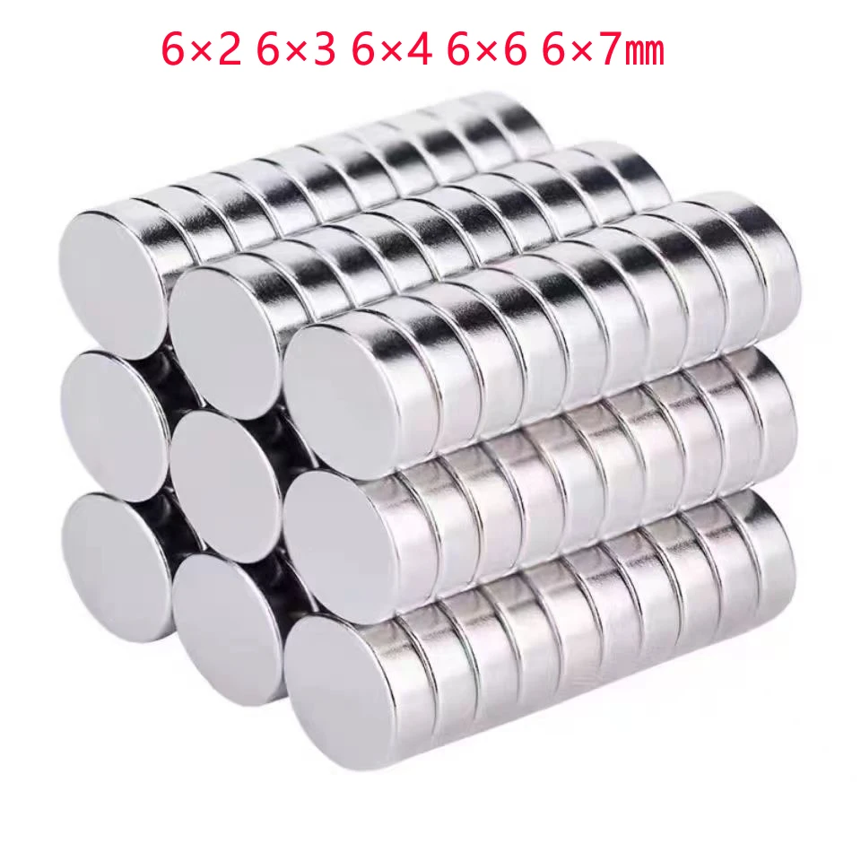 20 50 100PCS/LOT NdFeB Magnet 6*1 6*2 6*3 6*4 6*5 6*6 6*7N35 Disc MAGNET 6x1 6x2 6x3 6x4 6x5 6x6 6x7 Round Magnet NdFeB 6mm
20 50 100PCS/LOT NdFeB Magnet 6*1 6*2 6*3 6*4 6*5 6*6 6*7N35 Disc MAGNET 6x1 6x2 6x3 6x4 6x5 6x6 6x7 Round Magnet NdFeB 6mm