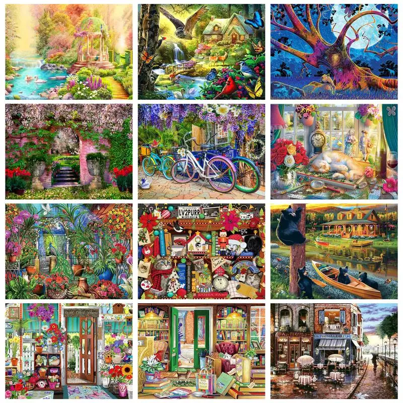 GATYZTORY Modern Paint By Numbers For Adults Inside Scene Home Decors Coloring On Numbers Garden Handicrafts Diy Gift Fantasy
GATYZTORY Modern Paint By Numbers For Adults Inside Scene Home Decors Coloring On Numbers Garden Handicrafts Diy Gift Fantasy