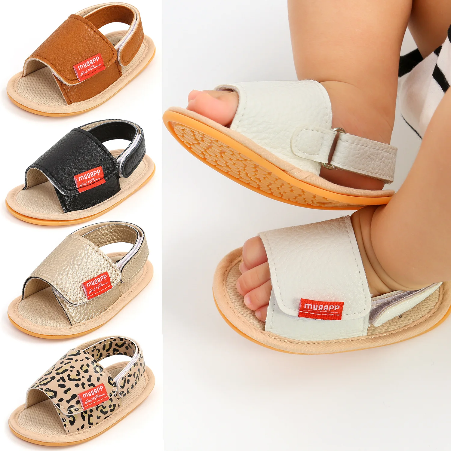 Kids Sandals Fashion Soft Crib Shoes Anti Slip Summer Toddler Boys Girls First Walker Baby Soft Sole Sandals Shoes
Kids Sandals Fashion Soft Crib Shoes Anti Slip Summer Toddler Boys Girls First Walker Baby Soft Sole Sandals Shoes