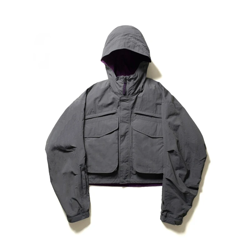 22AW Daiwa Pier39s Japan Outdoor Functional Multi Pocket Short Hooded Men's and Women's Jacket Loose Type Long Sleeve Coat
22AW Daiwa Pier39s Japan Outdoor Functional Multi Pocket Short Hooded Men's and Women's Jacket Loose Type Long Sleeve Coat