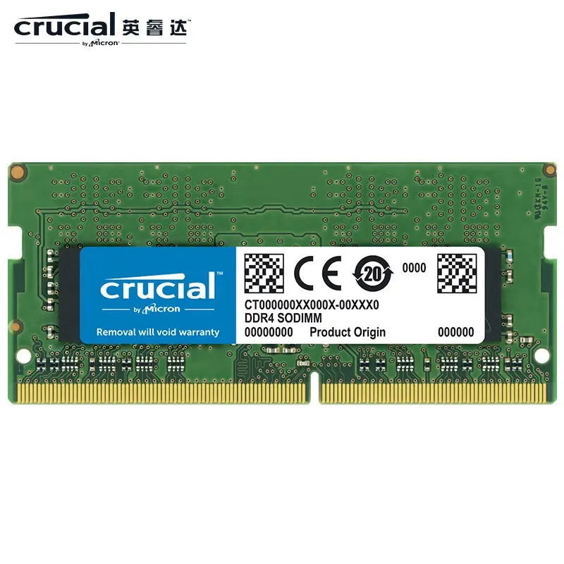 

Crucial ram memory ddr4 2GB 4GB 8GB 16GB PC4-19200 rams ddr4 SODIMM 2400 2666mhz 3200mhz RAM DDR4 4G 8GB 16GB 32GB memorial ddr4