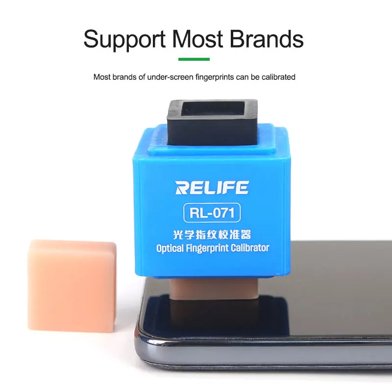 RELIFE RL-071/RL-071B Android Fingerprint Calibrator for VIVO, Xiaomi, Huawei, OPPO Samsung Mobile Phone Optical Correction Tool
RELIFE RL-071/RL-071B Android Fingerprint Calibrator for VIVO, Xiaomi, Huawei, OPPO Samsung Mobile Phone Optical Correction Tool