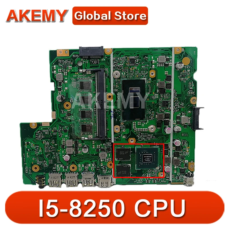 Материнская плата для ноутбука ASUS X540UV X540UB X540UBR с тестом ЦП I5-8250 100% ОК
Материнская плата для ноутбука ASUS X540UV X540UB X540UBR с тестом ЦП I5-8250 100% ОК
