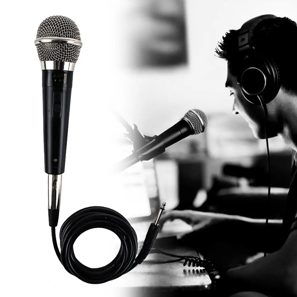 Microphone Professional Wired Super-Cardioid Dynamic Handheld Mic For Conference Lecture Performance Live Vocals Karaoke
Microphone Professional Wired Super-Cardioid Dynamic Handheld Mic For Conference Lecture Performance Live Vocals Karaoke