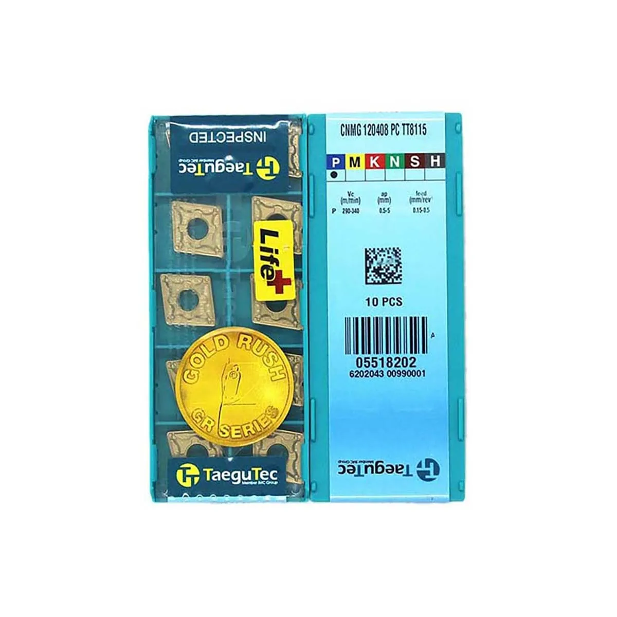 TaeguTec 100% Original CNMG CNMG160608 CNMG120412 CNMG120408 CNMG120404 CNMG190616 Medium-Roughing Carbide Turning Inserts
TaeguTec 100% Original CNMG CNMG160608 CNMG120412 CNMG120408 CNMG120404 CNMG190616 Medium-Roughing Carbide Turning Inserts