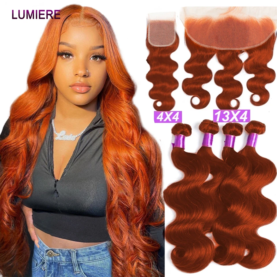 Orange Ginger Bundles With Closure Frontal Brazilian Body Wave Human Hair Weave Bundles With Closure Remy Closure With Bundles
Orange Ginger Bundles With Closure Frontal Brazilian Body Wave Human Hair Weave Bundles With Closure Remy Closure With Bundles