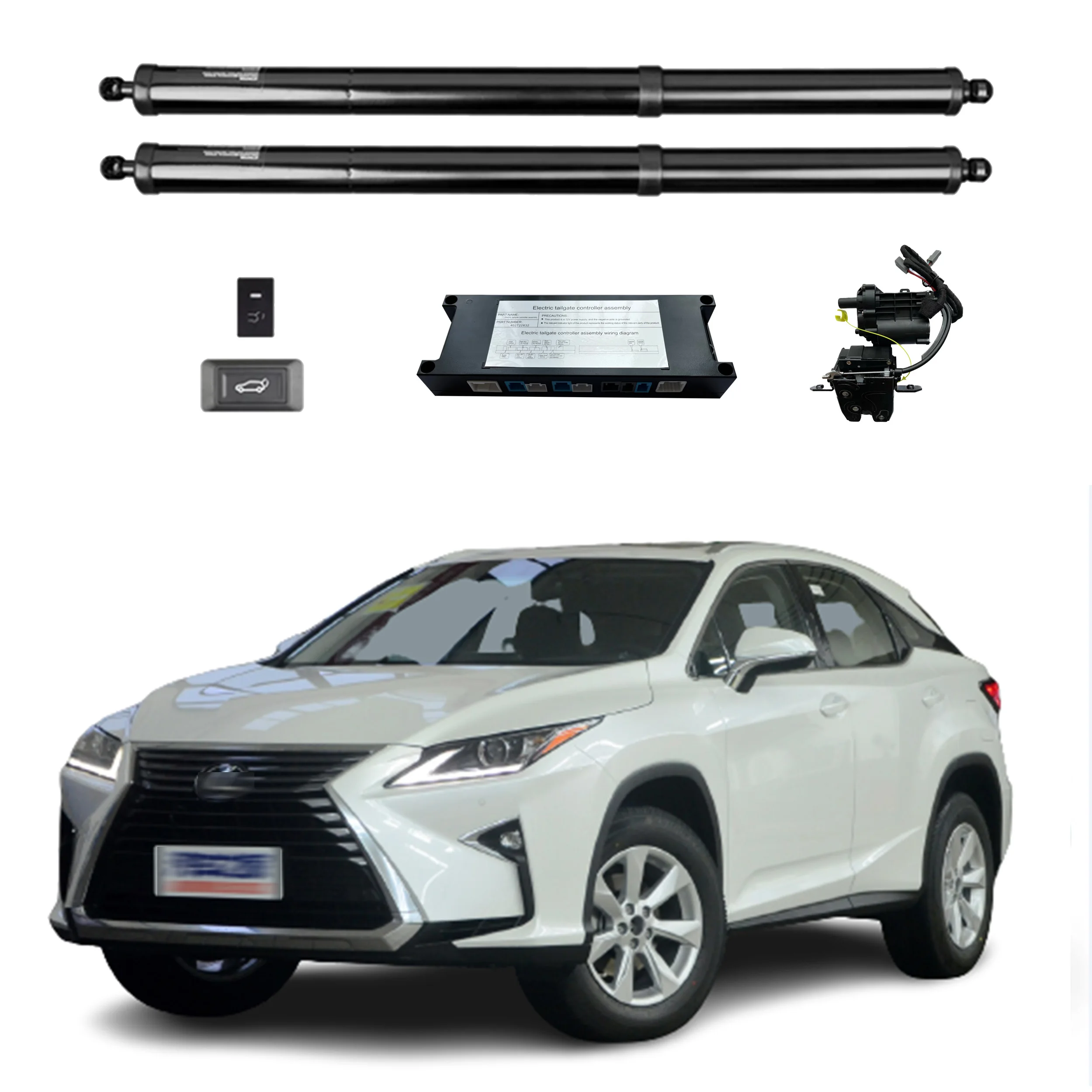 For Lexus RX 2016+ RX200T/RX300T Electric Tailgate Power Rear Door Auto Trunk With Remote Control Foot-Activated Optional
For Lexus RX 2016+ RX200T/RX300T Electric Tailgate Power Rear Door Auto Trunk With Remote Control Foot-Activated Optional