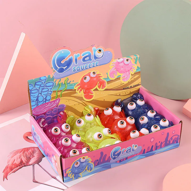 Soft Toy Animal Cute Anti-Stress Ball Decompression Colorful Crab Vent Ball Toys Abraact Soft Sticky Squishi Funny Gift J96
Soft Toy Animal Cute Anti-Stress Ball Decompression Colorful Crab Vent Ball Toys Abraact Soft Sticky Squishi Funny Gift J96