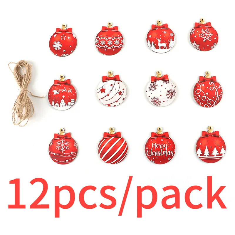 Деревянные рождественские шары RIBBON HOUSE 12 шт
Деревянные рождественские шары RIBBON HOUSE 12 шт