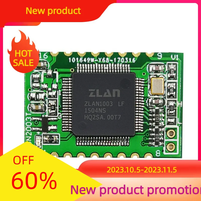 Serial Port to Ethernet Module Bidirectional Transmission High Stability ZLSN2003T
Serial Port to Ethernet Module Bidirectional Transmission High Stability ZLSN2003T