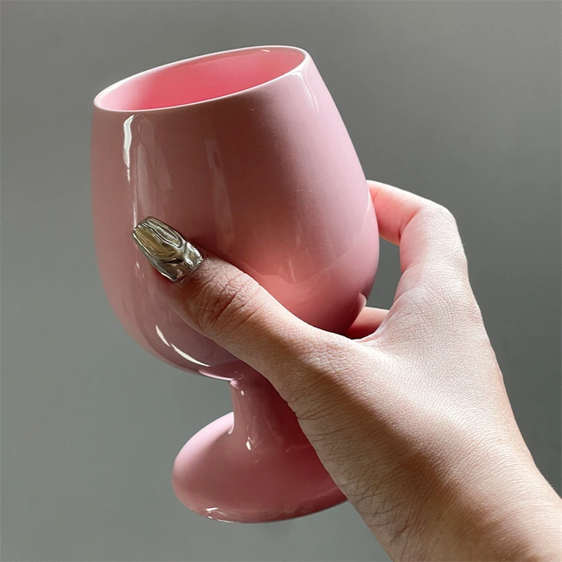 Korean Ins Style Original Solid Color Ceramic Drink Cup Home Wine Glass Fresh SimpleTall Cup
Korean Ins Style Original Solid Color Ceramic Drink Cup Home Wine Glass Fresh SimpleTall Cup