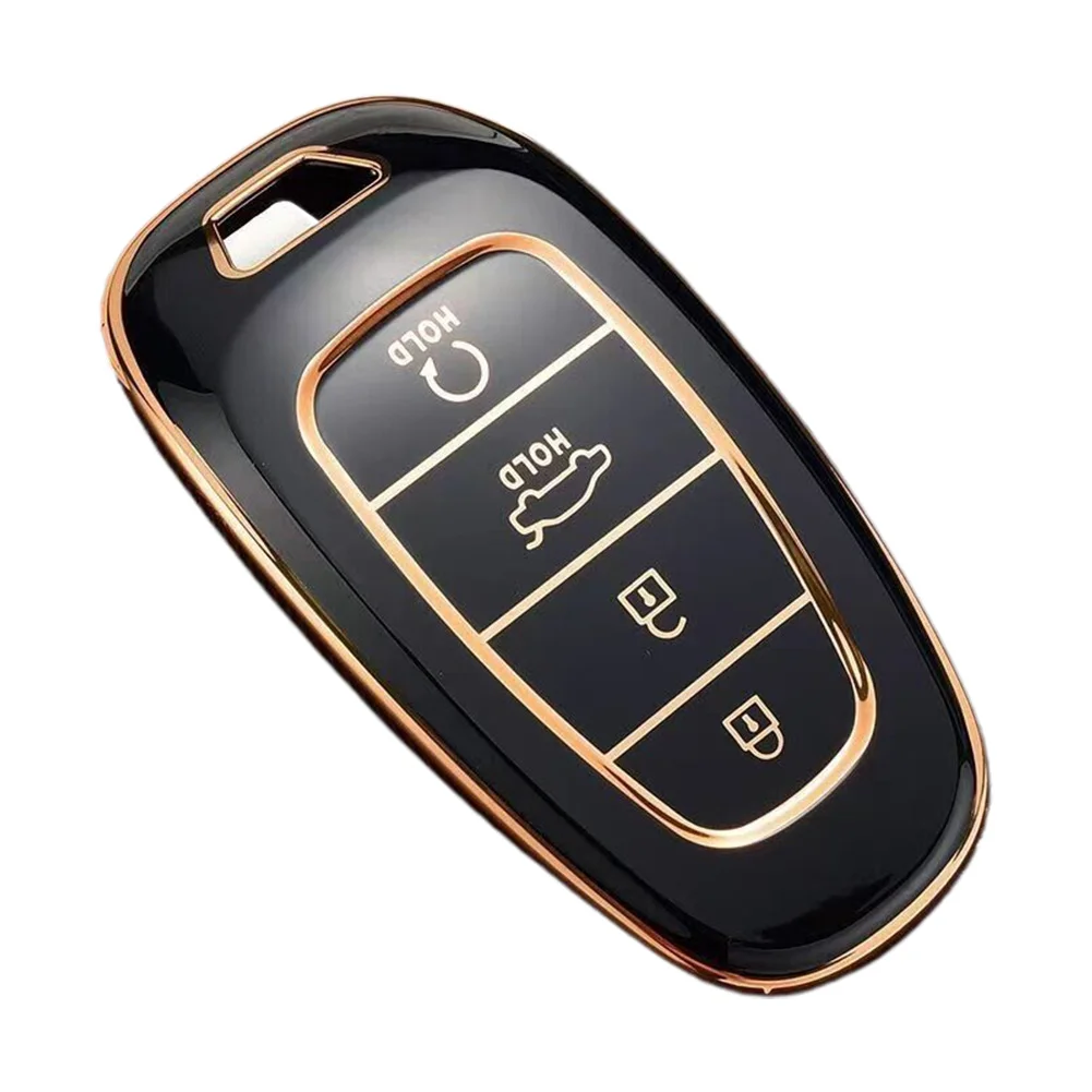 1pc Black TPU Remote Key Fob Shell Case Cover For Hyundai Sonata Tucson Santa Key Protector Holder Car Accessories
1pc Black TPU Remote Key Fob Shell Case Cover For Hyundai Sonata Tucson Santa Key Protector Holder Car Accessories