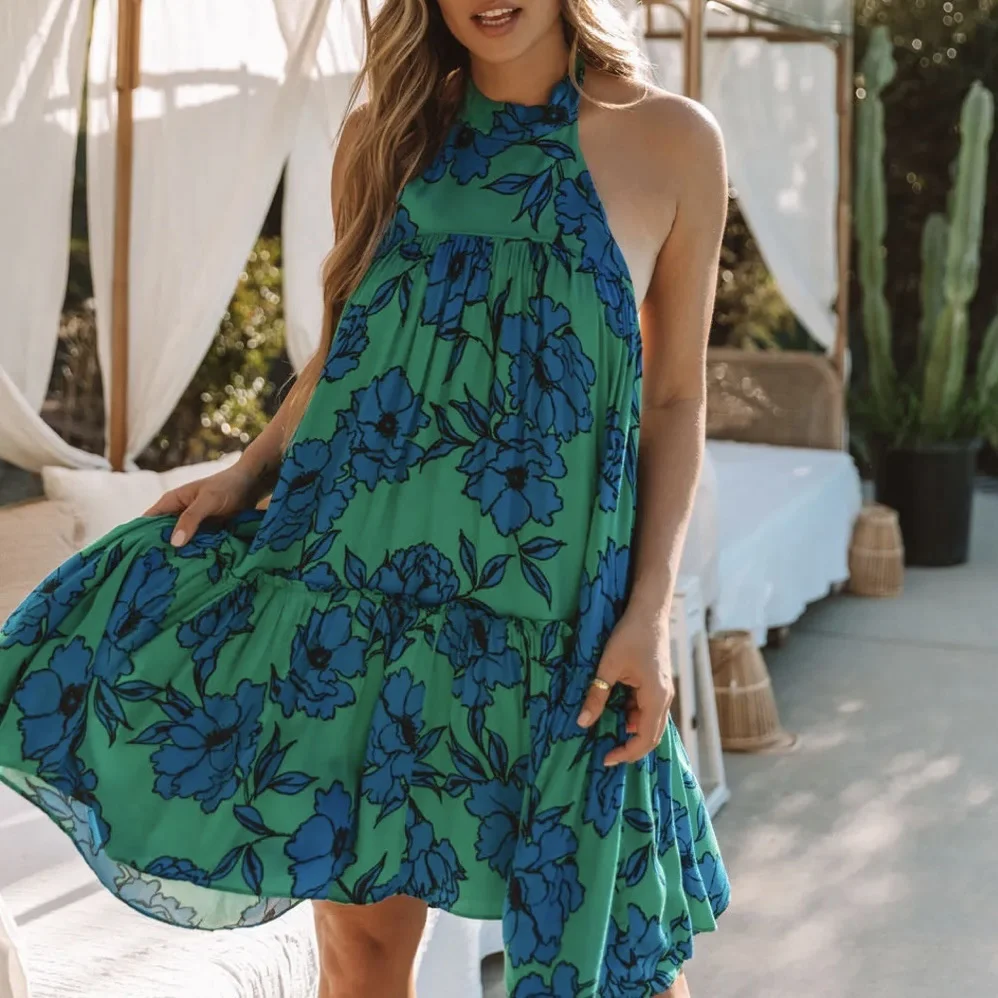 Elegant Sexy Outfits For Women Backless Patchwork Dress Spring Summer Club Party Prom Mini Casual Beach Satin Print Dress
Elegant Sexy Outfits For Women Backless Patchwork Dress Spring Summer Club Party Prom Mini Casual Beach Satin Print Dress