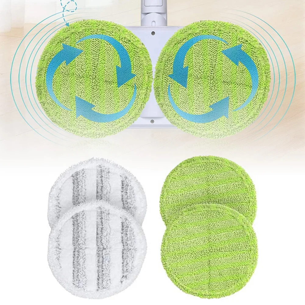 4 Pack Reusable Microfiber Pads For OGORI Electric Spin Mop Washable Mircrofiber Cloth Household Cleaning Wood Floor Cleaner
4 Pack Reusable Microfiber Pads For OGORI Electric Spin Mop Washable Mircrofiber Cloth Household Cleaning Wood Floor Cleaner