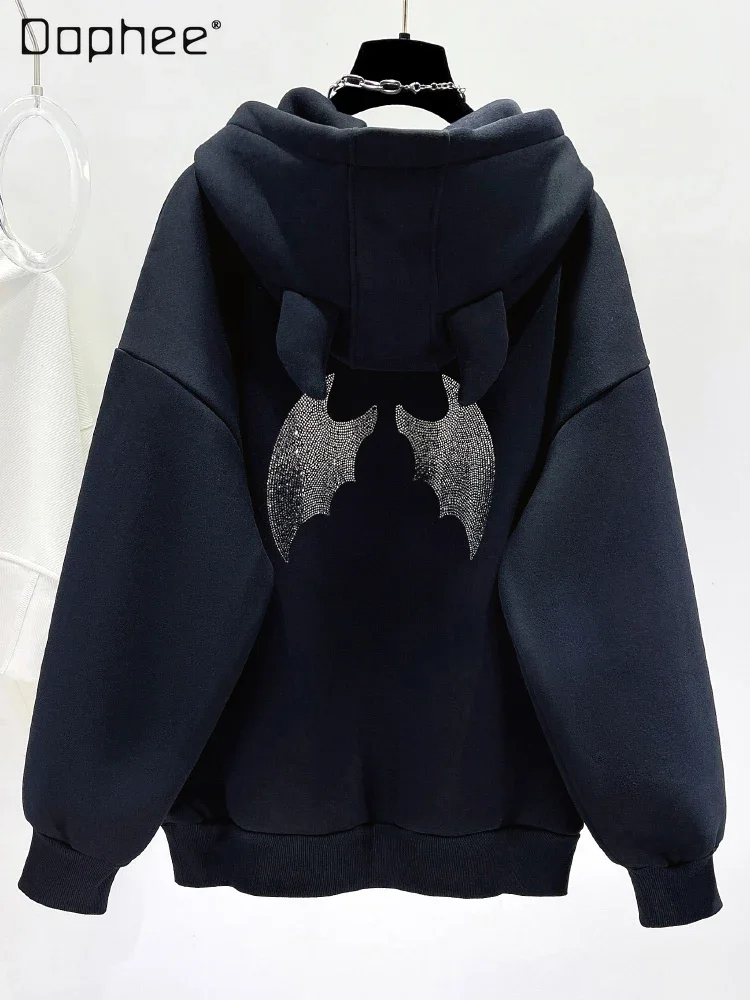 Fleece Padded Hooded Sweatshirt Women 2023 Autumn and Winter New Loose Mid-Length Coat Padded Pullover Hoodie Coat Female
Fleece Padded Hooded Sweatshirt Women 2023 Autumn and Winter New Loose Mid-Length Coat Padded Pullover Hoodie Coat Female