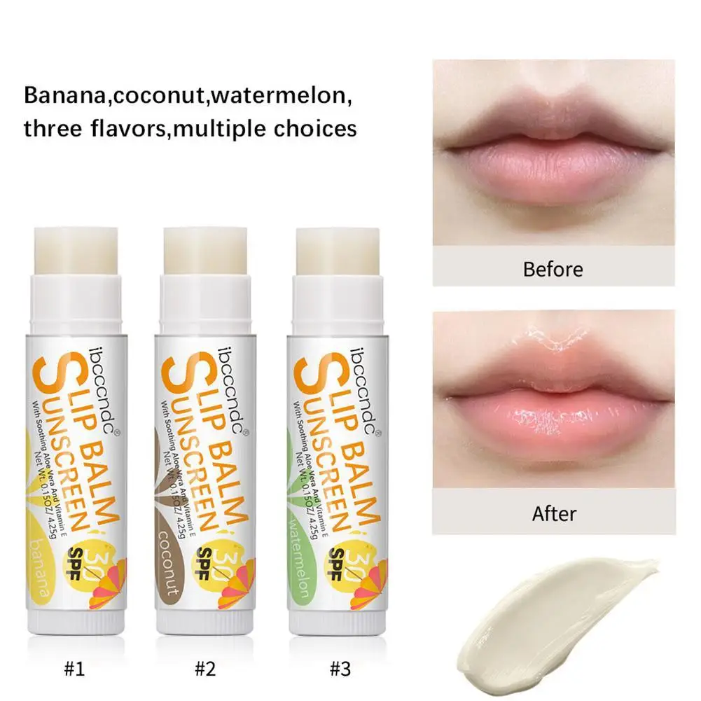 Солнцезащитный бальзам для губ, SPF 30, защита от Уфа, разноцветная помада с ароматом арбуза, кокоса, банана, уход за солнцем
Солнцезащитный бальзам для губ, SPF 30, защита от Уфа, разноцветная помада с ароматом арбуза, кокоса, банана, уход за солнцем