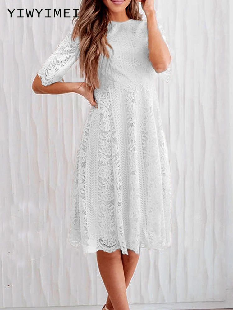 Simgent Summer Long Dress Women Fashion Elegant Slim Hollow Out Lace Dress Woman Clothing Vestidos Robe Dentelle Jurken
Simgent Summer Long Dress Women Fashion Elegant Slim Hollow Out Lace Dress Woman Clothing Vestidos Robe Dentelle Jurken