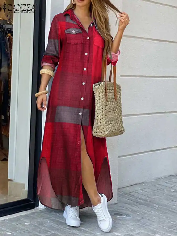 Женское платье-рубашка в клетку, с коротким рукавом, на пуговицах
Женское платье-рубашка в клетку, с коротким рукавом, на пуговицах