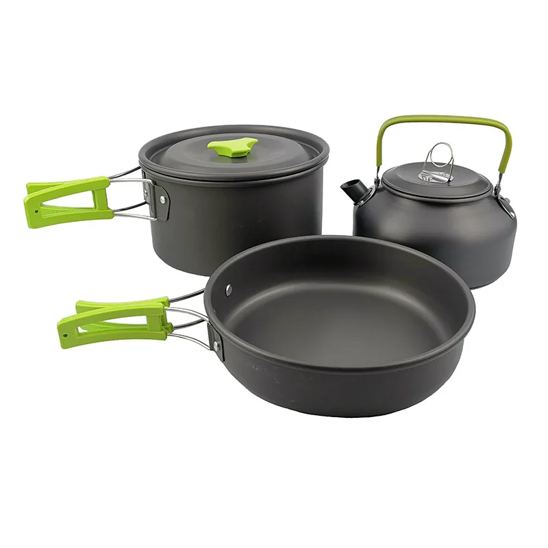 Outdoor Cooking Set Camping Cookware Cooking Picnic Anodised Aluminum BBQ Pot Pan Kettle UltraLight Travel Hiking Tableware
Outdoor Cooking Set Camping Cookware Cooking Picnic Anodised Aluminum BBQ Pot Pan Kettle UltraLight Travel Hiking Tableware