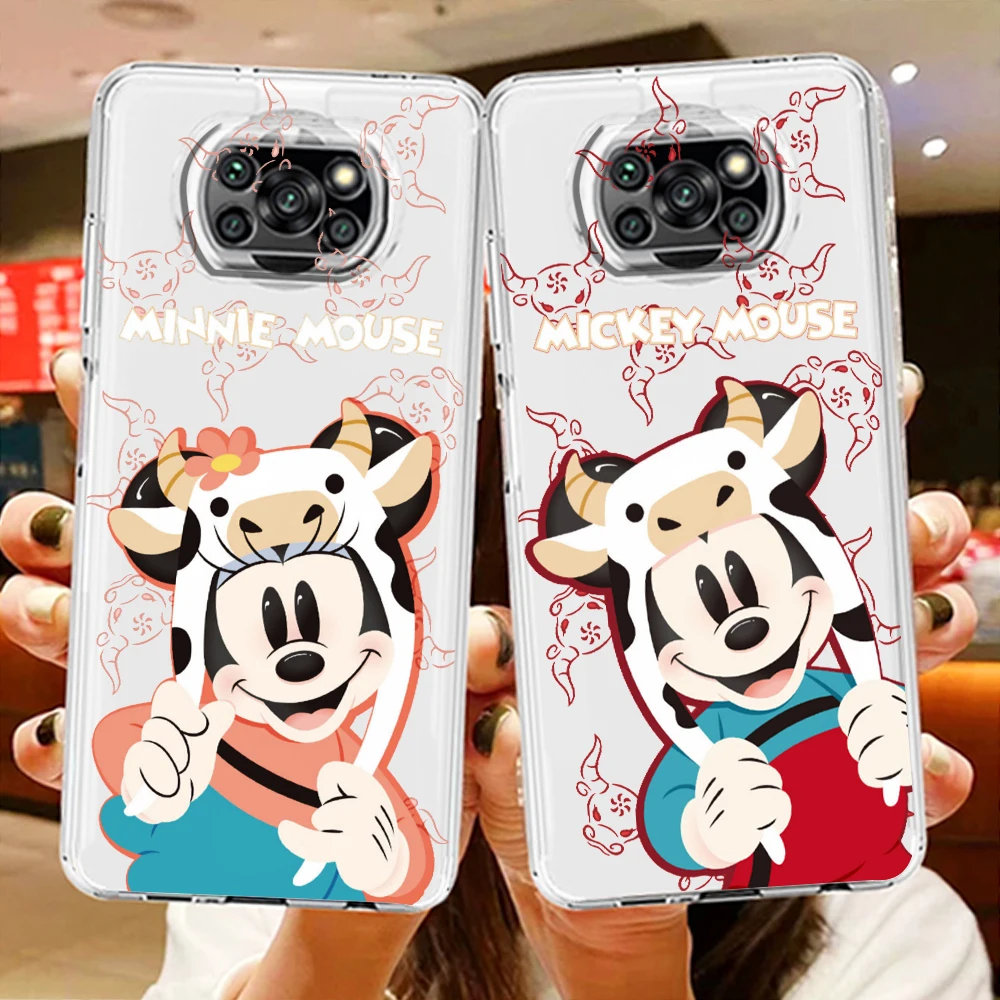 Disney Mickey Minnie Hot Phone Case For Xiaomi Mi Poco X4 X3 X2 NFC F4 F3 F2 F1 GT M4 M3 M2 Pro C40 C3 Transparent TPU Cover
Disney Mickey Minnie Hot Phone Case For Xiaomi Mi Poco X4 X3 X2 NFC F4 F3 F2 F1 GT M4 M3 M2 Pro C40 C3 Transparent TPU Cover