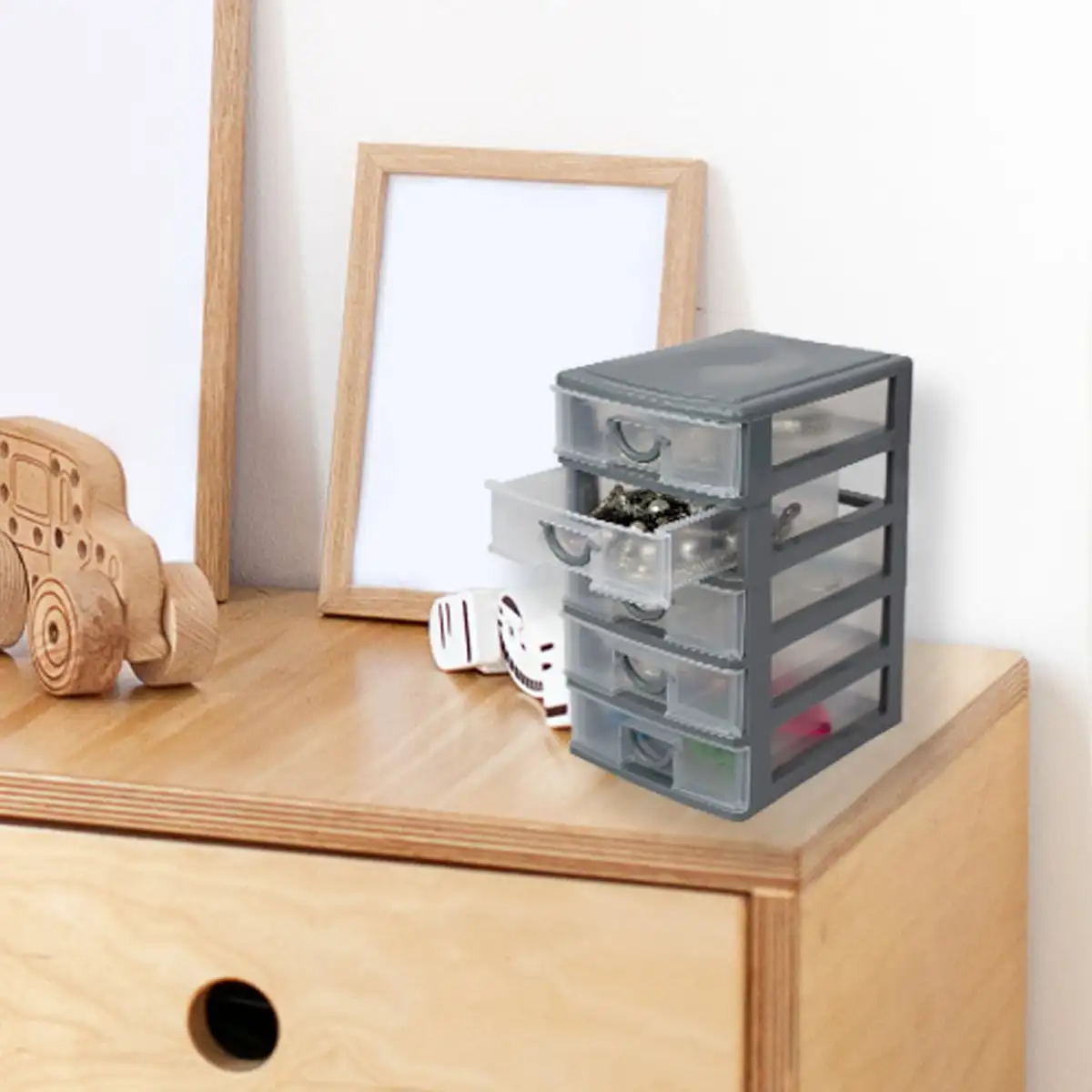 5 Tier Plastic Drawer Organizer, Grey (3 Pack) Organizer Drawer Storage Drawers Cabinet Organizer Desk Drawer Organizer
5 Tier Plastic Drawer Organizer, Grey (3 Pack) Organizer Drawer Storage Drawers Cabinet Organizer Desk Drawer Organizer