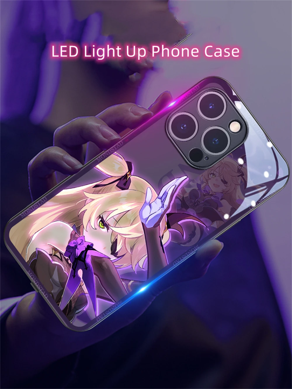 For Genshin Impact Design Smart Luminous Cell Phone Cases For OPPO Reno 6 7 8 9 Pro Plus Find X5 Voice Lighting Call Flashes
For Genshin Impact Design Smart Luminous Cell Phone Cases For OPPO Reno 6 7 8 9 Pro Plus Find X5 Voice Lighting Call Flashes
