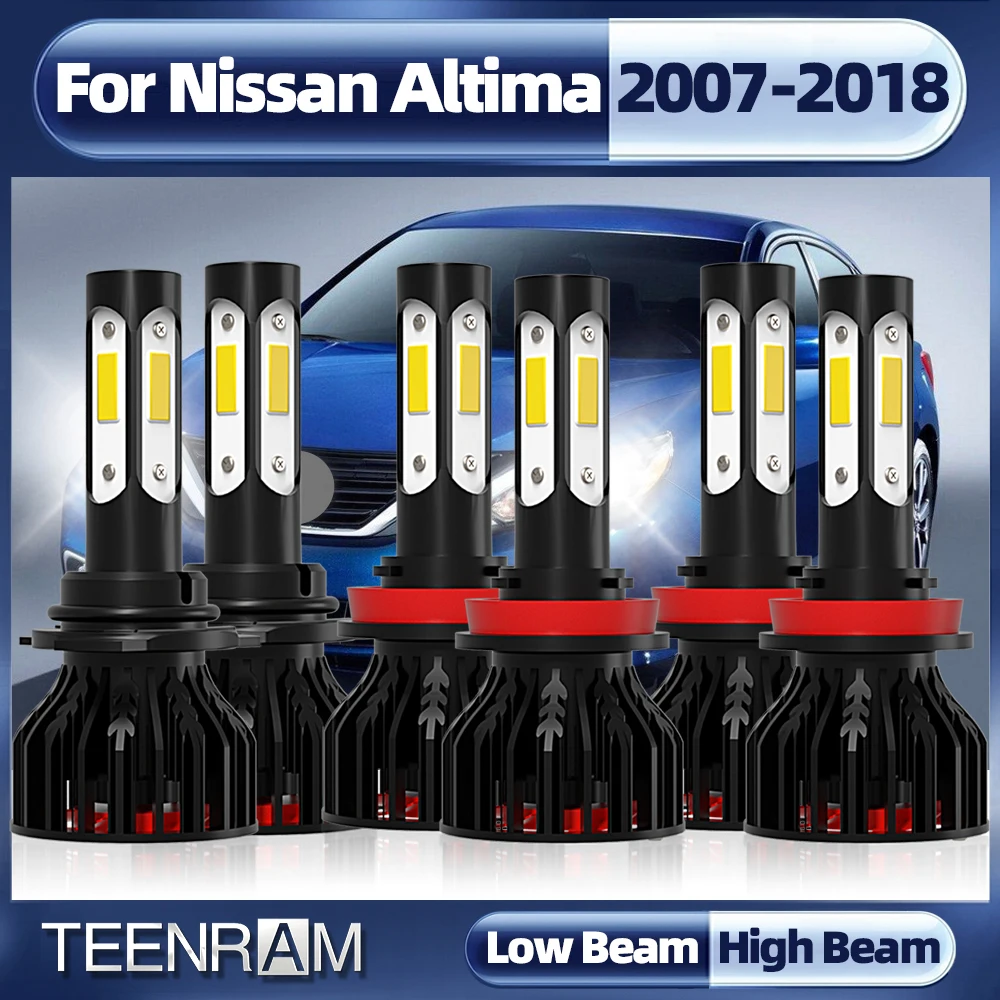 6Pcs 90W 12000LM Canbus H11Car LED Light Headlight LED Fog Lamp 6000K 12V For Nissan Altima 2007-2013 2014 2015 2016 2017 2018
6Pcs 90W 12000LM Canbus H11Car LED Light Headlight LED Fog Lamp 6000K 12V For Nissan Altima 2007-2013 2014 2015 2016 2017 2018