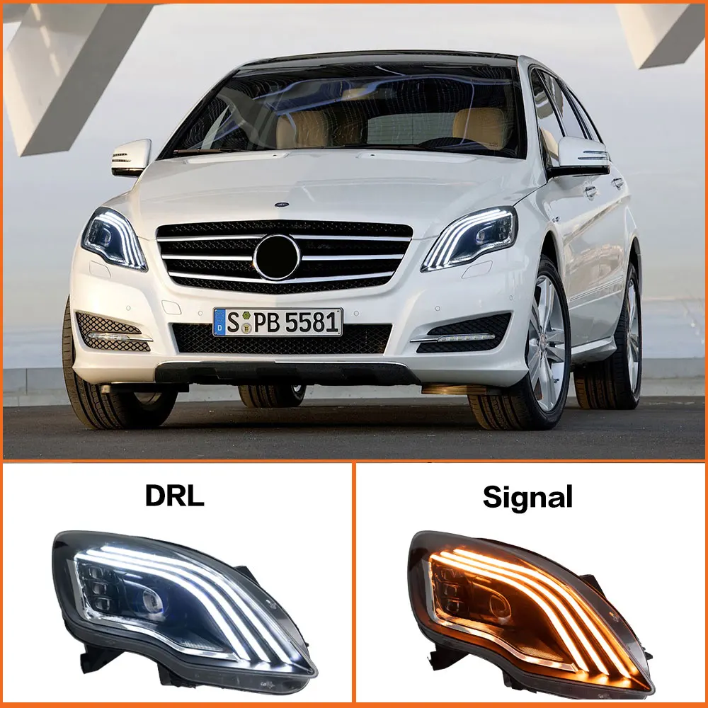 AKD Car Styling Headlights for W251 2010-2017 All LED Headlight Projector Lens R Class R320 R350 R500 Head Lamp DRL
AKD Car Styling Headlights for W251 2010-2017 All LED Headlight Projector Lens R Class R320 R350 R500 Head Lamp DRL