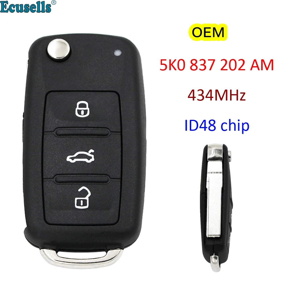 Дистанционный ключ-брелок OEM без ключа 434 МГц 48 чипов для VW Golf Caddy Beetle Polo Jetta 5K0 837 202 AM 5K0837202AM 5K0959753AK
Дистанционный ключ-брелок OEM без ключа 434 МГц 48 чипов для VW Golf Caddy Beetle Polo Jetta 5K0 837 202 AM 5K0837202AM 5K0959753AK